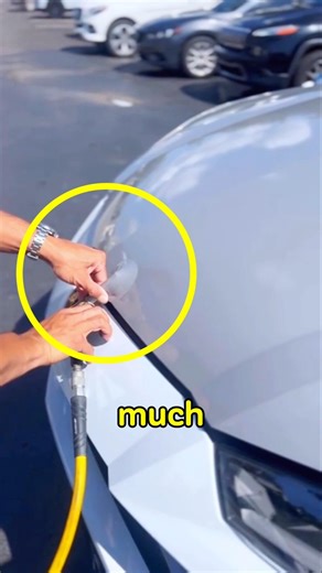 this trick removes vinyl wrap without harming car paint