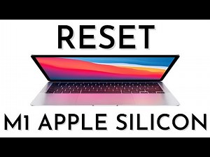 M1 Macs - Reset to Factory Settings - Reinstall Operating System