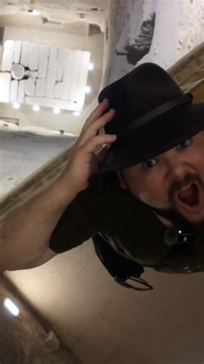 INSIDE THE FIRST PYRAMID - PYRAMID OF DJOSER 4700 YEARS AGO #ancientegypt #egypt #pyramidsofegypt