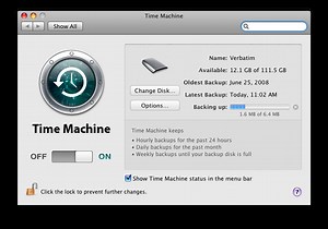 Common Format For A Time Machine Backup Disk