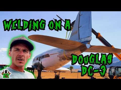 Welding on an Airplane Airbnb