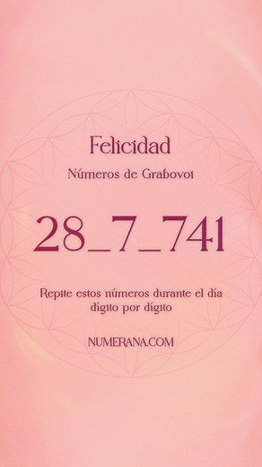 🧿 Números de Grabovoi para ti 🧿 Grabovoi Numbers for you 🧿 ¡Si quieres aprender a usar los Códigos de Grabovoi, te recomiendo visitar numerana.com y en la sección APRENDE encontrarás talleres útiles para ponerlos en acción! #Numerologia #Numerologiadiaria #Numerology #Dailynumerology #Numerana #319817318 | NumerAna