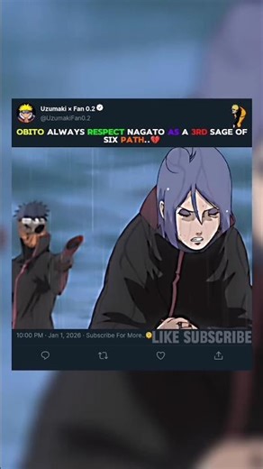 naruto shippuden. obito and konan final fright. #shorts #shortvideo #anime #hinata #obito #konan