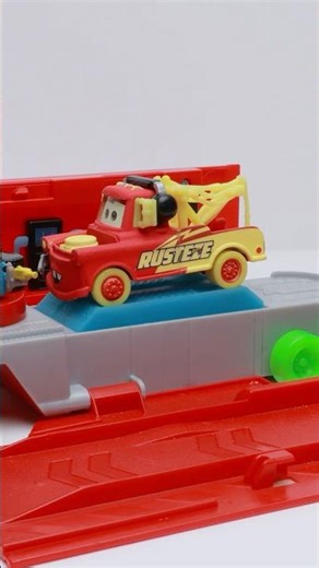 Tow Mater GLOWS in the Dark! Pixar Cars Toy 🚗✨