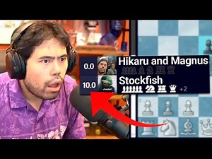 Hikaru + Magnus vs Stockfish