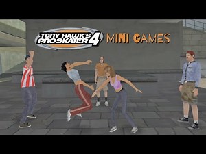 Tony Hawk's Pro Skater 4 #12: All Mini-Games! (PC Gameplay)