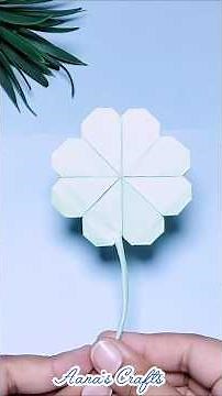 DIY Paper Leaf | Easy Paper Leaf Craft | Room Decor Idea in 30 Seconds