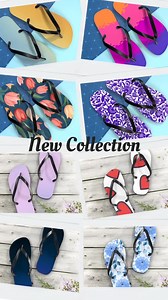 Pink Leopard Print Flip Flops: Summer Beach Sandals - Etsy