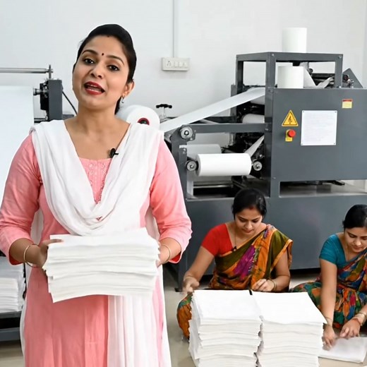 Small Business Start | Tissue Paper Making Machine | Low Investment High Profit #SmallBusiness #WomenEntrepreneur #TissuePaperBusiness #LowInvestmentBusiness #BusinessIdea #MachineBusiness #GharSeBusiness #WorkFromHome #StartupIndia #BusinessForWomen #DailyIncome #ManufacturingBusiness #EarnMoney #IndustryMachine | Safikul | Facebook