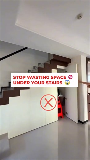 Styhomes | Turnkey & Luxury interor on Instagram: "Most Indian homes waste this space 😤 Yes — the one under your stairs 👀 You paid lakhs for your home… and left THIS space empty? ❌ That “useless” corner can become ✔️ smart storage ✔️ pooja unit ✔️ crockery / bar ✔️ study / display If you’re still ignoring it, you’re wasting money — not space 💸 Watch till the end before you make this mistake ❗ Save this for your next home upgrade 🏠 Follow @styhomesofficial for real Indian home solutions DM us