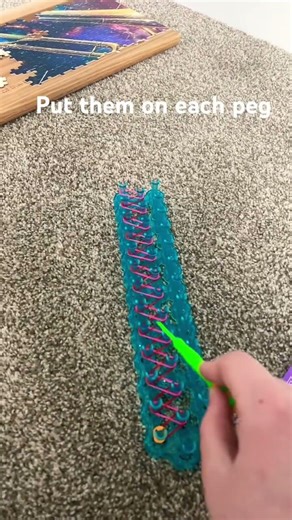 Rubber band bracelet tutorial No. 1