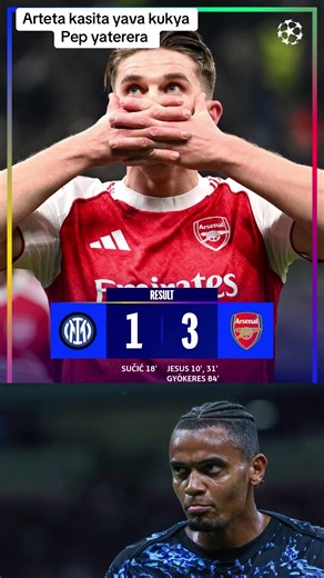 Arsenal Dominates Champions League Match Against Inter Milan