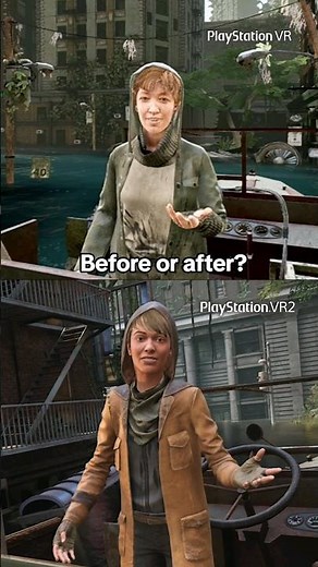 PSVR2 VS PSVR graphics - Wanderer - The Fragments of Fate #WTFOF