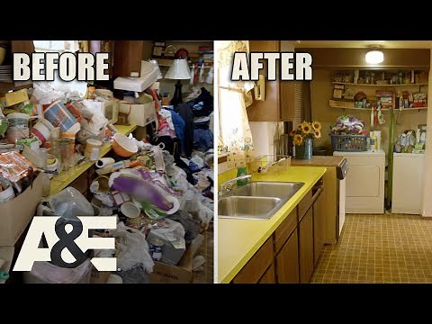 Hoarders: Smoker's GIGANTIC Mess Is a Fire Waiting To Happen | A&E