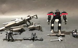 【搬运速送】变形合体&组立！万代食玩Super MiniPLA 超兽机神 断空我