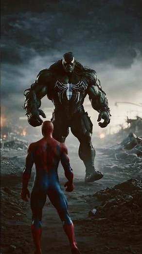 Venom Hulk Approaches Spider-Man | Epic Confrontation