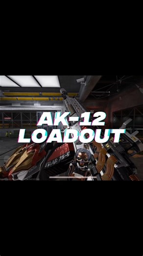 AK-12 Warfare Loadout 🔥 #garenadeltaforce #deltaforce #deltaforcemobile #warfare