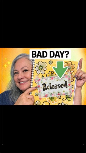 Had a Bad Day? Try this Beginners Art Journal Release Method