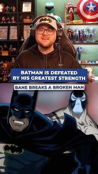 Why Bane didn't actually need to 'break' Batman #knightfall #dccomics #batman