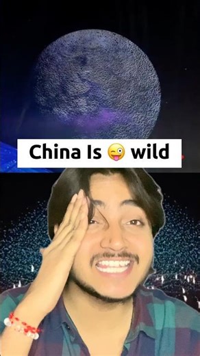 China aaj 16,000 drones se sky ko LED screen bana raha hai… #shorts