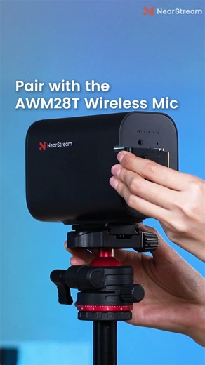 NearStream VM33 AI Auto Director Kit for Podcasts, Interviews & Roundtables