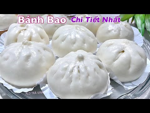 BÁNH BAO- Làm cách này dù chưa từng làm, cũng làm thành công - Pork buns
