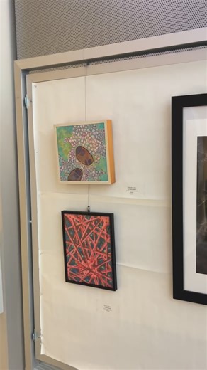 Busy hanging the “Where Energy Meets Matter: Exploring the Frontiers of Science” Show in partnership with the Frederick National Laboratory for Cancer Research. See amazing artwork at this show up at the YAAC. 115 East Church St., through Jan. 20 #creativefrederick #worldclassart #worldclassscience | Frederick Arts Council