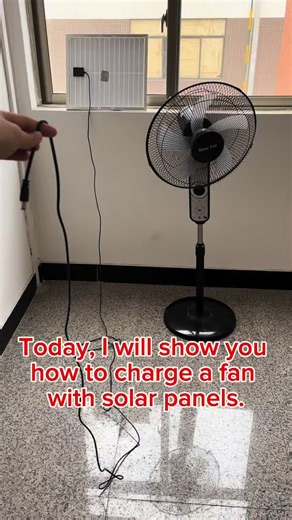 How to Charge a Fan with Solar Panels