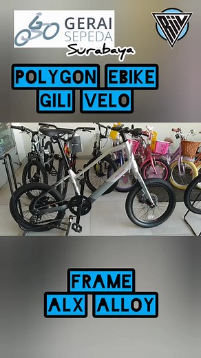 Sepeda eBike Polygon Gili Velo #polygon #ebike #minivelo