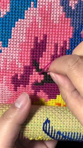 #Cross-stitch#Cross-stitch enthusiast#Cross-stitch techniques#Cross-stitch tutorial#Cross-
