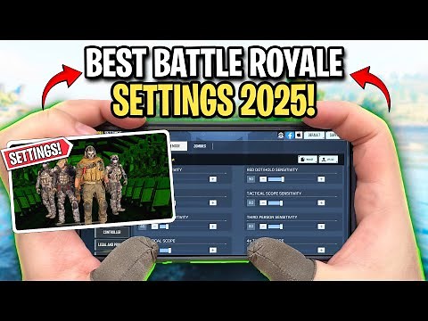 10 BEST Settings For Battle Royale CODM! 💯 | BR Settings COD Mobile (2025)