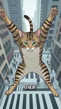 The Cat That Survived a 32‑Story Fall 😳 (True Story)