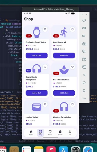 🔥 I Built a $10,000 E-Commerce App in Flutter in 5 Minutes! (Mind-Blowing) 🤯| CodeWithAamir #flutter