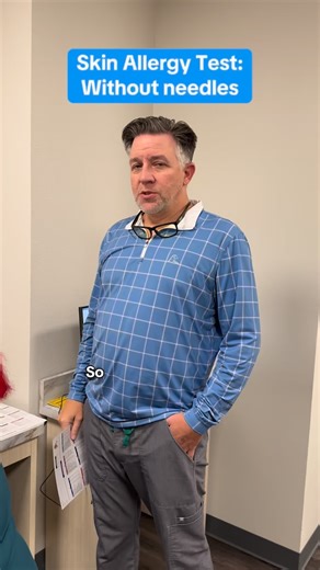 Say goodbye to fears about allergy testing! 🩺✨ Dr. Perry shows how modern allergy testing is quick, gentle, and pain-free. Instead of needles, most modern tests use tiny, precise pricks that help us identify allergens safely and comfortably. 🌿 | Family Allergy & Asthma Center