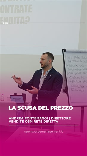 Quando una persona valuta il prezzo, quasi mai sta parlando di soldi. Sta parlando di una paura, di un problema vissuto prima, di qualcosa che non vuole più rivivere. Ritardi, imprecisioni, costi nascosti, promesse non mantenute. Se intercetti quell’esigenza prima di proporre il servizio, la vendita diventa naturale. Non stai più vendendo un prezzo, stai risolvendo un problema. E quando una persona si sente capita, il confronto economico smette di essere centrale. #OSM #Vendite #Valore | OSM - O