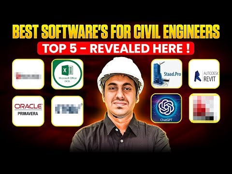 5 ESSENTIAL Software That Will REVOLUTIONIZE Civil Engineering in 2025