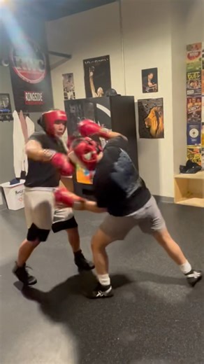 Here's Dayton and Conner doing some Locker Boxing at Jungle Gym! At our gym, if we have space, we fill it with boxing and training! #junglegym #boxing #boxingdrills #howtobox #junglegymacademy | Jungle Gym