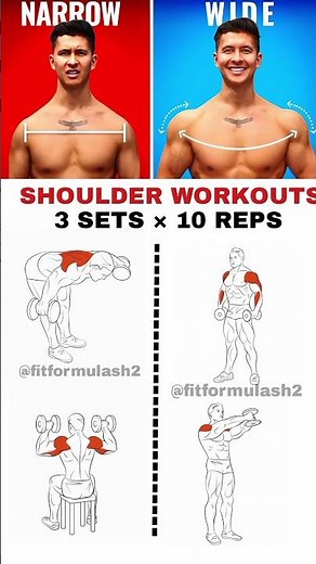 Top 4 Shoulder Workouts for FAST Muscle Growth!#shoulder