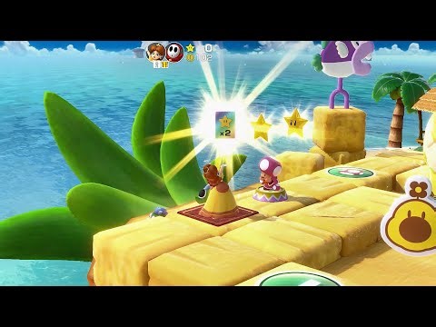 Super Mario Party Partner Party #2683 Watermelon Walkabout Daisy & Shy Guy vs Boo & Diddy Kong