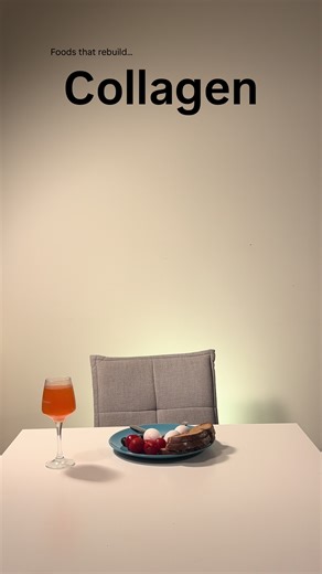 Your body rebuilds itself every single day. Your skin, joints, muscles, and even your bones depend on collagen to stay strong, flexible, and youthful. But as we get older, the body naturally produces less collagen. That’s why what you eat matters more than most people realize. Certain foods help support your body’s natural collagen production. Dark leafy greens are rich in antioxidants that protect collagen from damage. Tomatoes provide vitamin C, which is essential for collagen synthesis. Garli