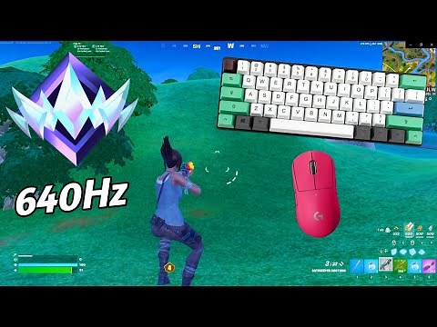 [ASMR] 🏆 Fortnite SOLO VICTORY Cash Cup💤😴 Satisfying Keyboard 360 FPS