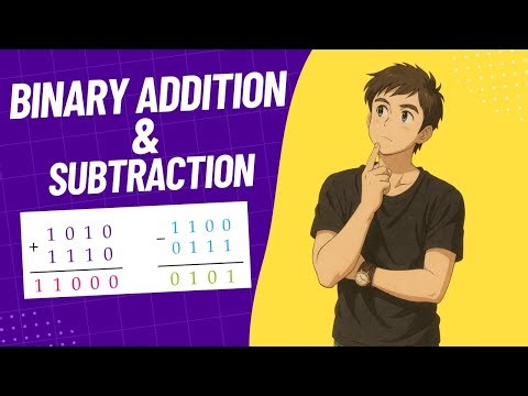 Binary Addition and Subtraction – Step-by-Step Explanation with Examples | Digital Logic