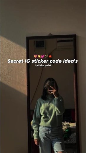 Viral Instagram Story Sticker Codes for Girls ✨ (2026 Tricks) #aesthetic #instagram #shorts