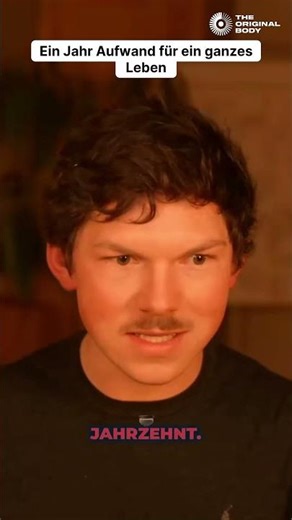 Ein Jahr Aufwand für ein ganzes Leben