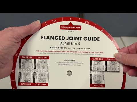 Dan-Loc Stud/Nut Identification and Flanged Joint Guide by SpinSlidePop!