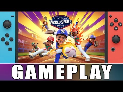Little League World Series Baseball 2022 - Nintendo Switch Gameply