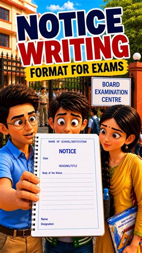 Notice Writing Format Explained