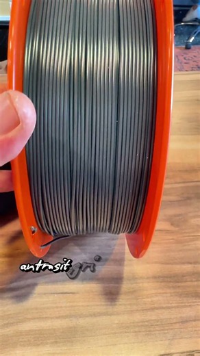 TOU3D PLA Origin anthracite gray. #filament #tou3d #3dprinting #3dprinter #3dprinter #3dprint #sh...