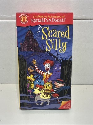 Vintage 1998 The Wacky Adventures of Ronald McDonald Scared Silly VHS Movie | eBay Australia