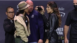 UFC 269 video: Amanda Nunes, Julianna Pena face off after heated press conference